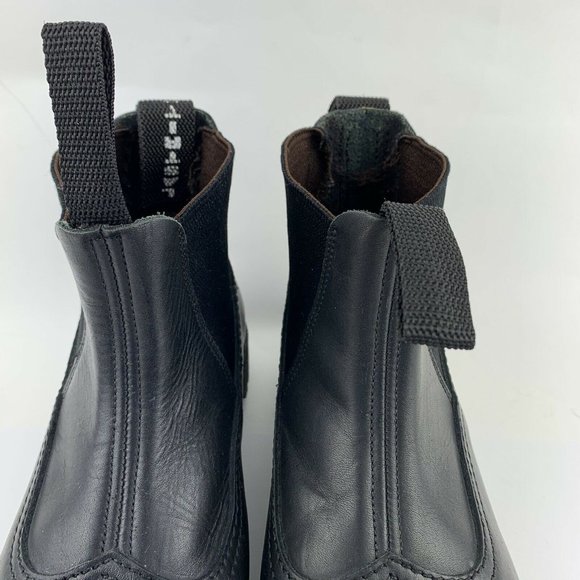 Lastrite‎ New Zealand Mens Black Leather Ankle Boot main image 6